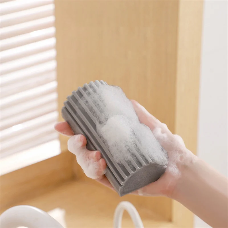 Magical Dust Cleaning Sponges PVA Sponge Damp Clean Duster Sponge for Blinds, Glass,Baseboards,Radiators,Window Track Grooves