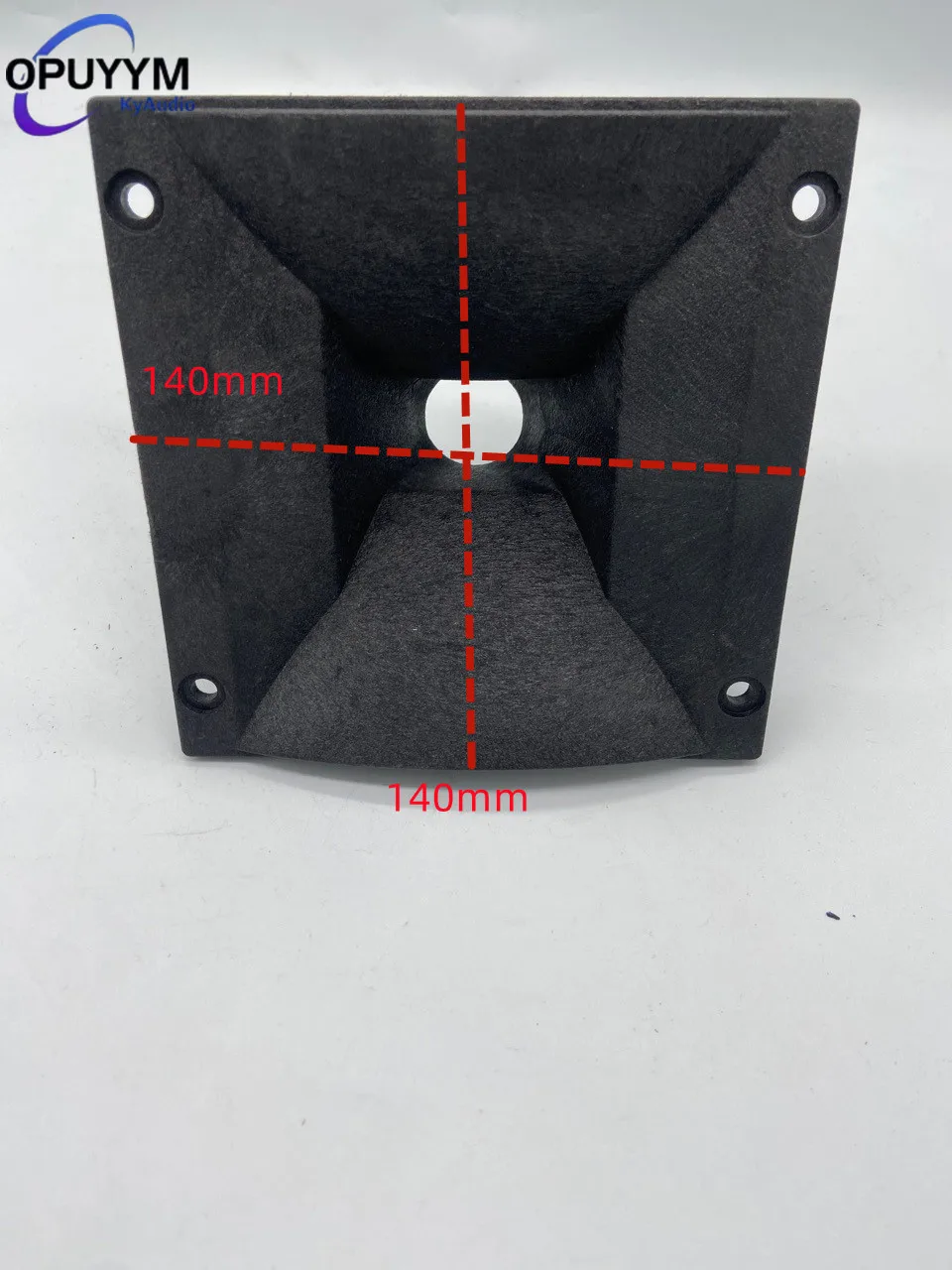 Professional Stage Speaker Horn 140x140 Steel Plastic Horn for Sound System 2PCS/SET