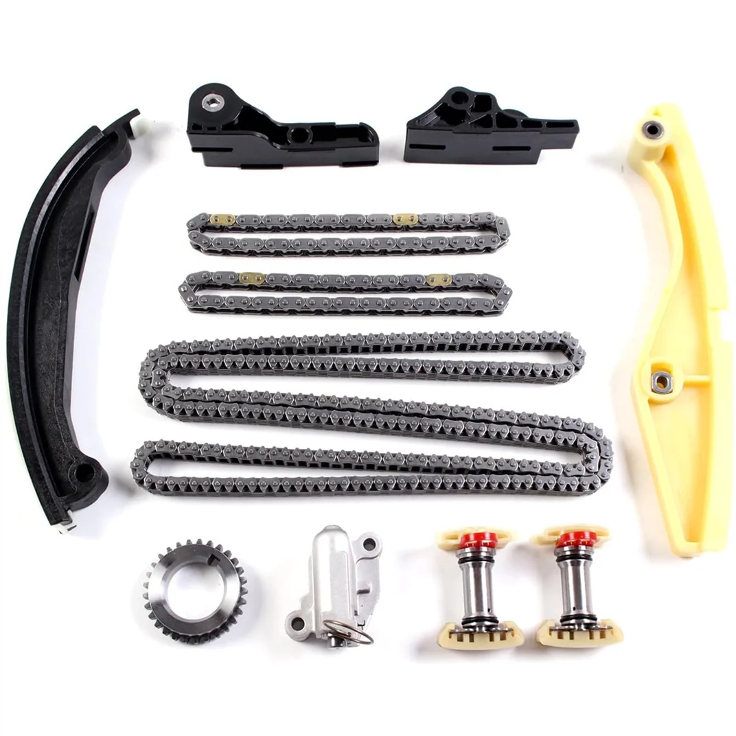 

Комплект цепи ГРМ подходит для Edge Explorer F-150 Flex Mustang Taurus TRANSIT-150/250/350 MKS MKX MKZ 3.5L 3.7L V6