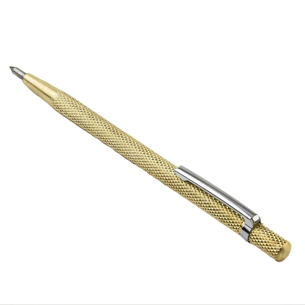 1pcs Center Punch Kerner Center Diamond Marker Woodworking Pin Locator Engraving Pen Carbide/Alloy Marker Wood Press Dent Drill