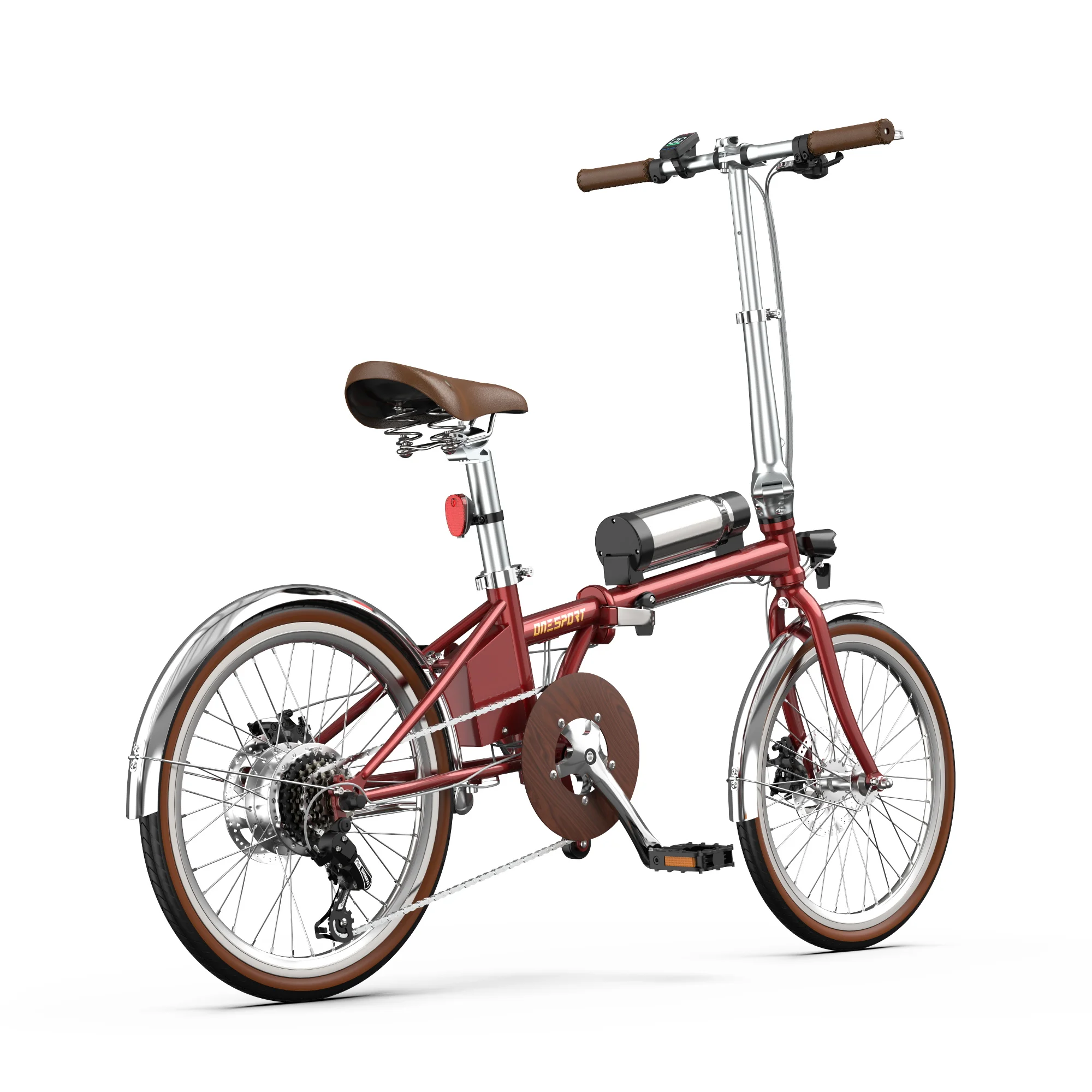 Bicicleta eléctrica ONESPORT OT02PRO para adultos, e-bike de 36V 5.2AH con sensor de torque, eBIKE con neumáticos de 20*1.35, bicicleta eléctrica urbana.