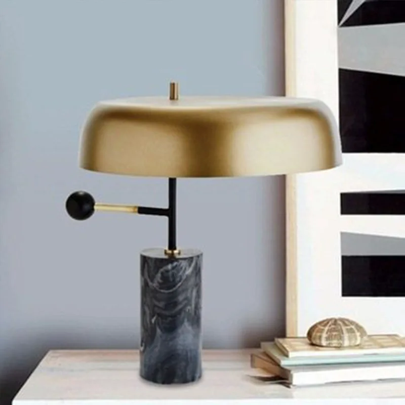 

Italy design marble table lamp new design table light luxury table light E27 mable lighting hotel lighting