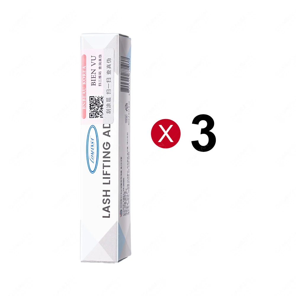 

3 бутылки Lomansa клей для подъема ресниц корейский оригинальный клей для подъема ресниц долговечный клей для завивки ресниц жидкий прозрачный клей