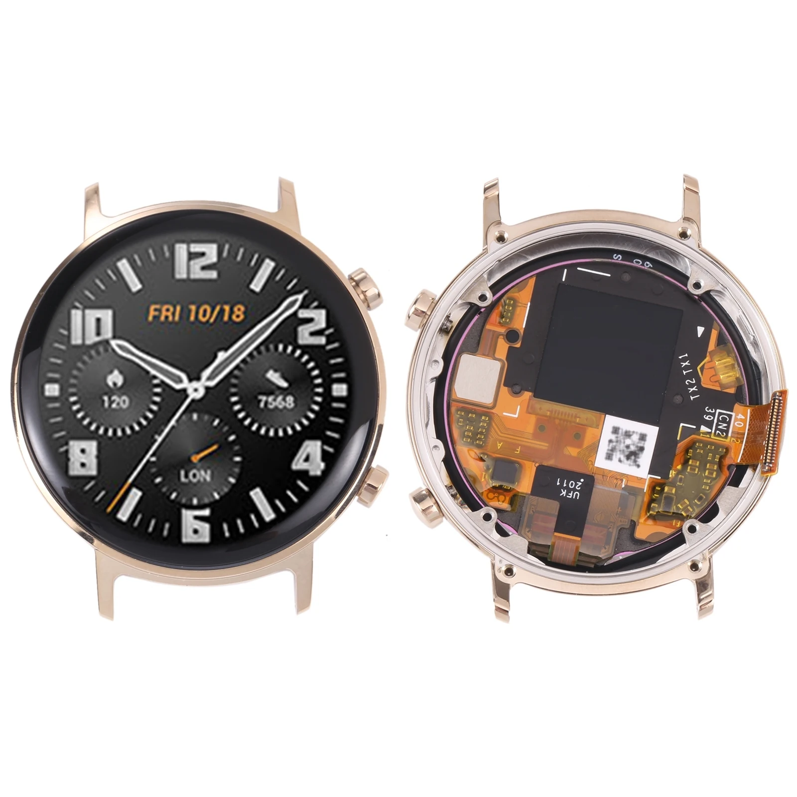 For Huawei Watch GT 2 42mm LCD Screen and Digitizer Full Assembly With Frame for Huawei Watch GT 2 42mm