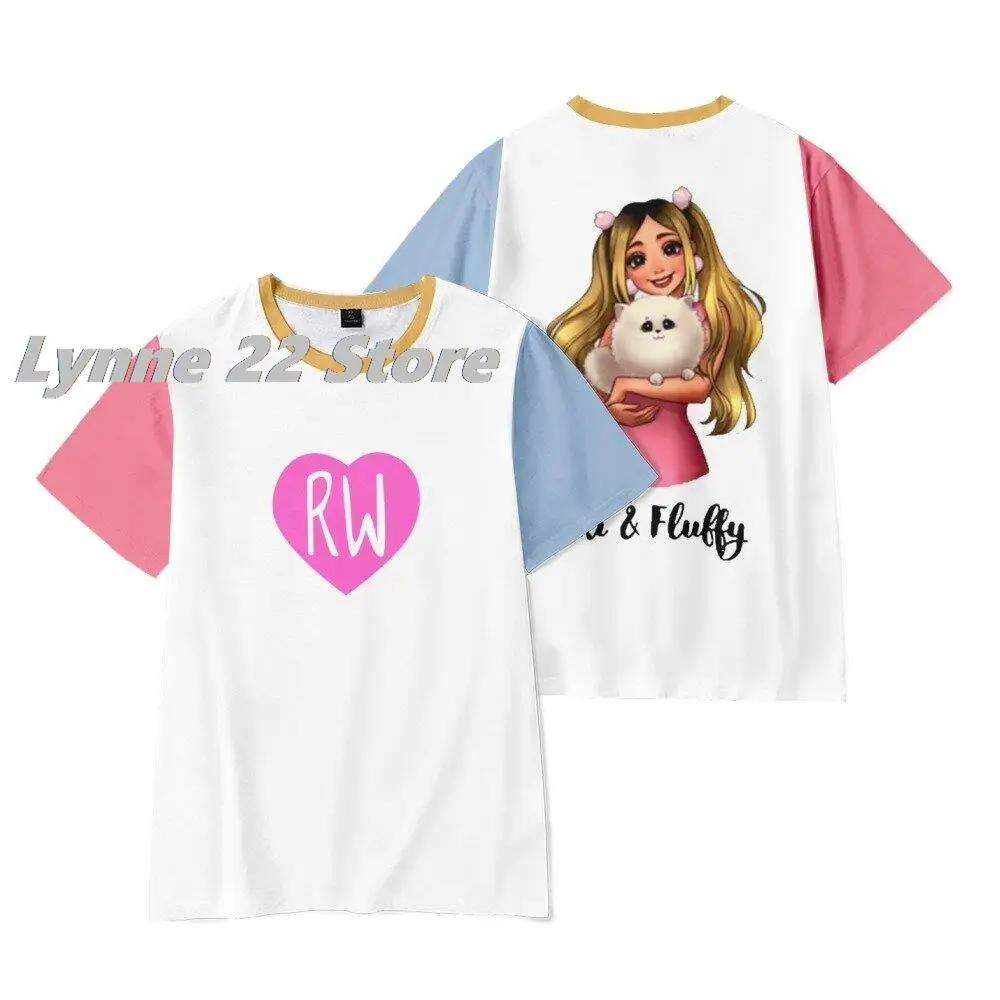 

Новейшая 3D пушистая футболка Rebekah Wing Merch Beki с круглым вырезом, летняя мужская/женская футболка с короткими рукавами, повседневная уличная одежда, детская одежда