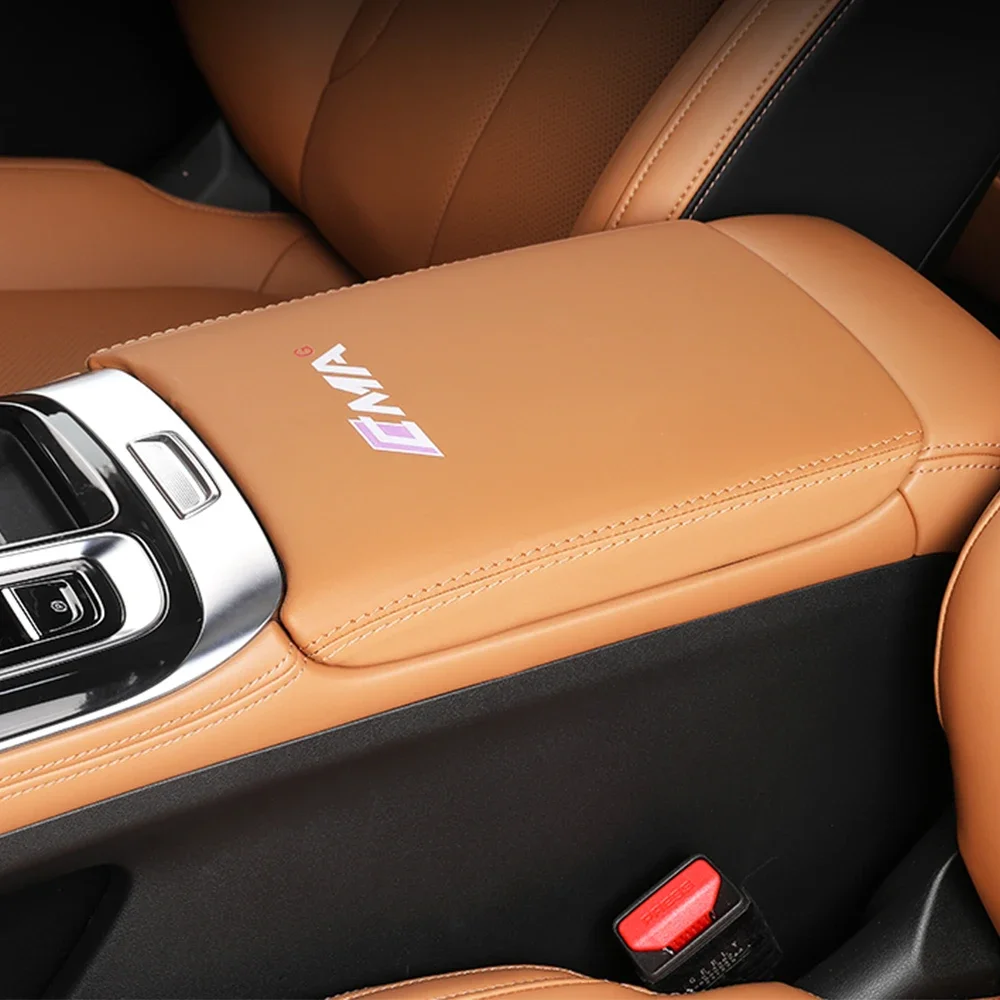 

For 2023-2025 Geely Starray Boyue L Atlas FX11 Handrail Box Protective Cover Interior Product Scratch Resistant Leather Cover