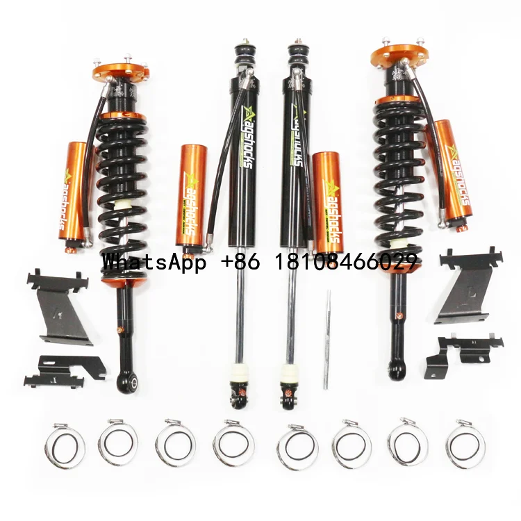 For-toyota tundra Shocks Absorber 4x4 Auto Coilover Suspension Systems Offroad 4 Inch Lift Kit Set