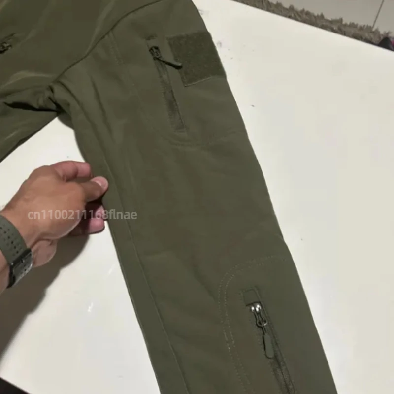 Outdoor Assault Suit, Men's Waterproof Tactical Jacket, Military Fan Suit M65 Windbreaker, Thick Cold Proof Jacket