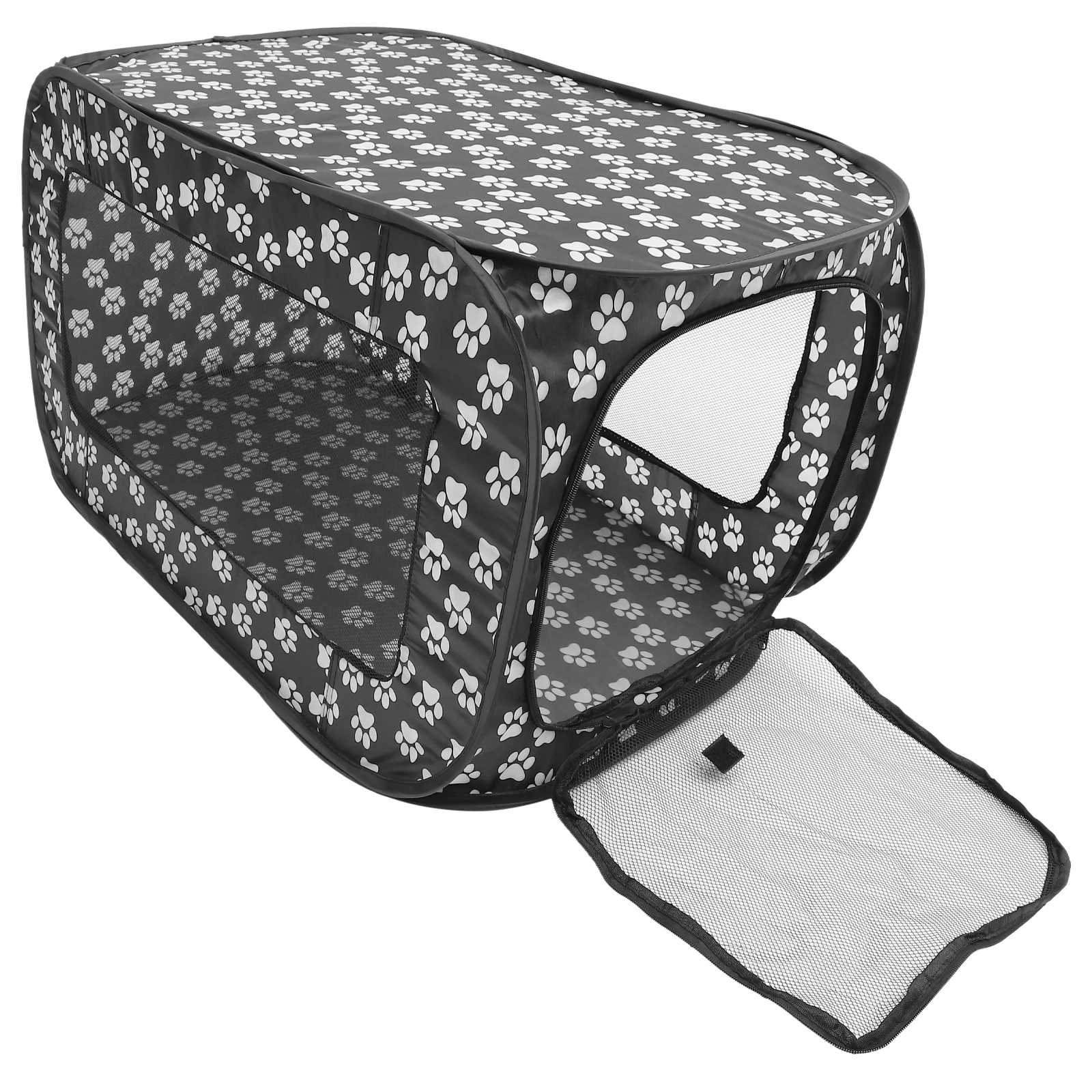 

Pet Tent Cat Cage Oxford Cloth Foldable Travel Dog Playpen Teepee House Small Pet Nest Dog Sleeping Tent Indoor Cat Hut