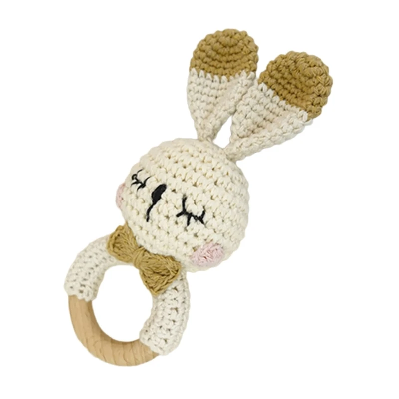 Crochet dentition lapin hochet enfant en bas âge hochet jouet infantile cadeaux dentition tige molaire