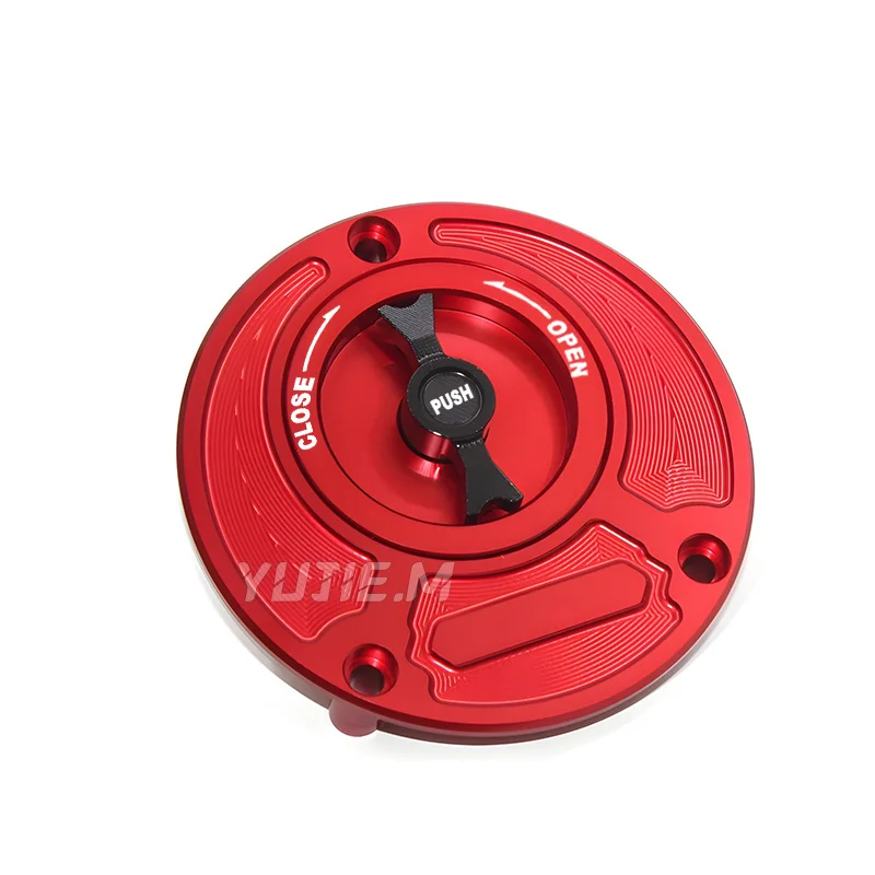 For Yamaha YZF R1 R3 R6 R7 R25 R125 2010-2025 2024 Keyless Motorcycle Fuel Gas Tank cap Cover ﻿For Yamaha YZF R1 R3 R6 R7 R25 R1