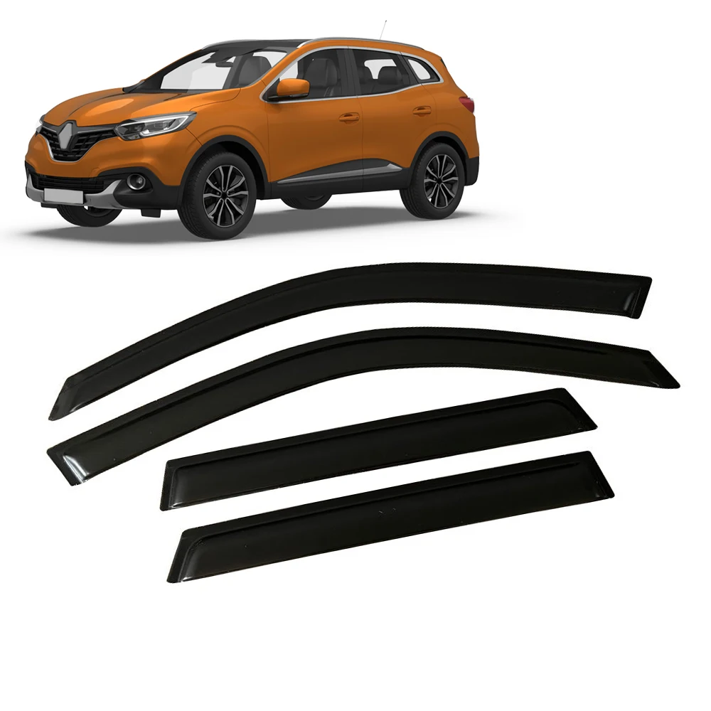 

Для RENAULT KADJAR 2015-2023 автомобильный боковой оконный козырек от солнца и дождя, козырек, защитная крышка, аксессуары для рамки
