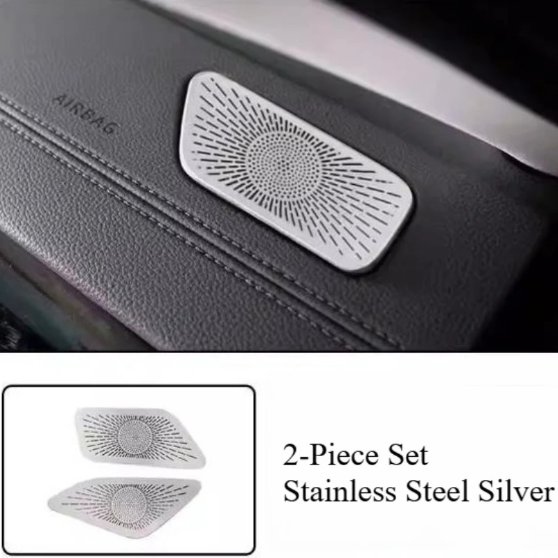 For Volkswagen Passat B8 2019-2026 Stainless Steel Dashboard Out Of Trend Dust Cover Central Control Interior Parts Sticker
