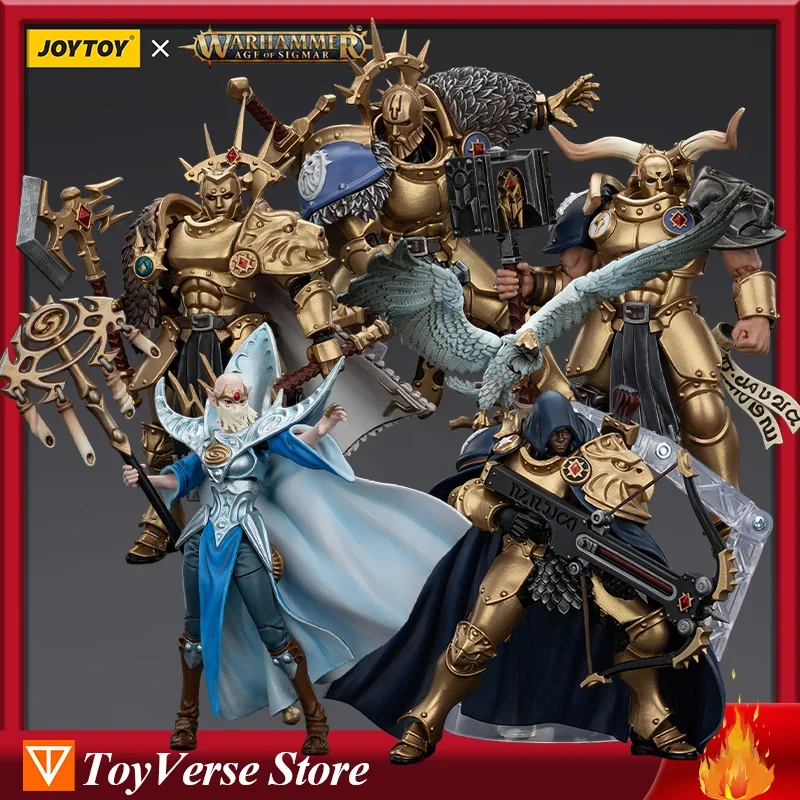 [PRE ORDER] JOYTOY Warhammer AGE OF SIGMAR 1/18 Action Figures Stormcast Eternals The Blacktalons Toys Model Gifts