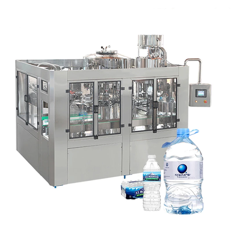 3 in 1 Bottled Drinking Purified Mineral Bucket Water Liquid Filler Filling Machine Industry Equipment