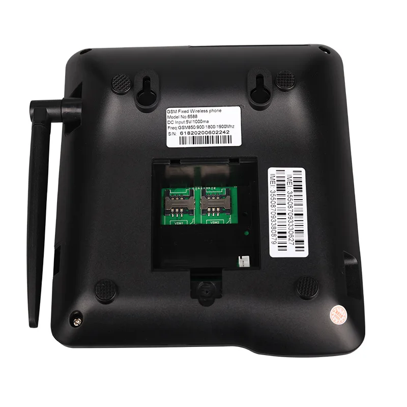 ETS-6588 هاتف مكتبي لاسلكي مع مكبر صوت للاتصالات الواضحة #4