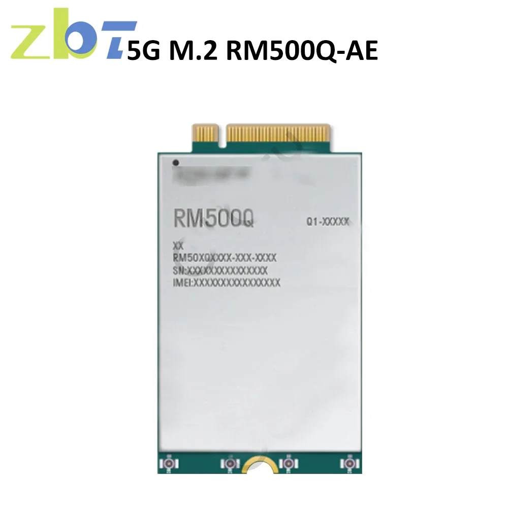 ZBT 5G Module for WIFI Router M.2 Connector GNSS 5G NR Modem Quectel RM520N CAT20 for Europe USA Asia Brand New