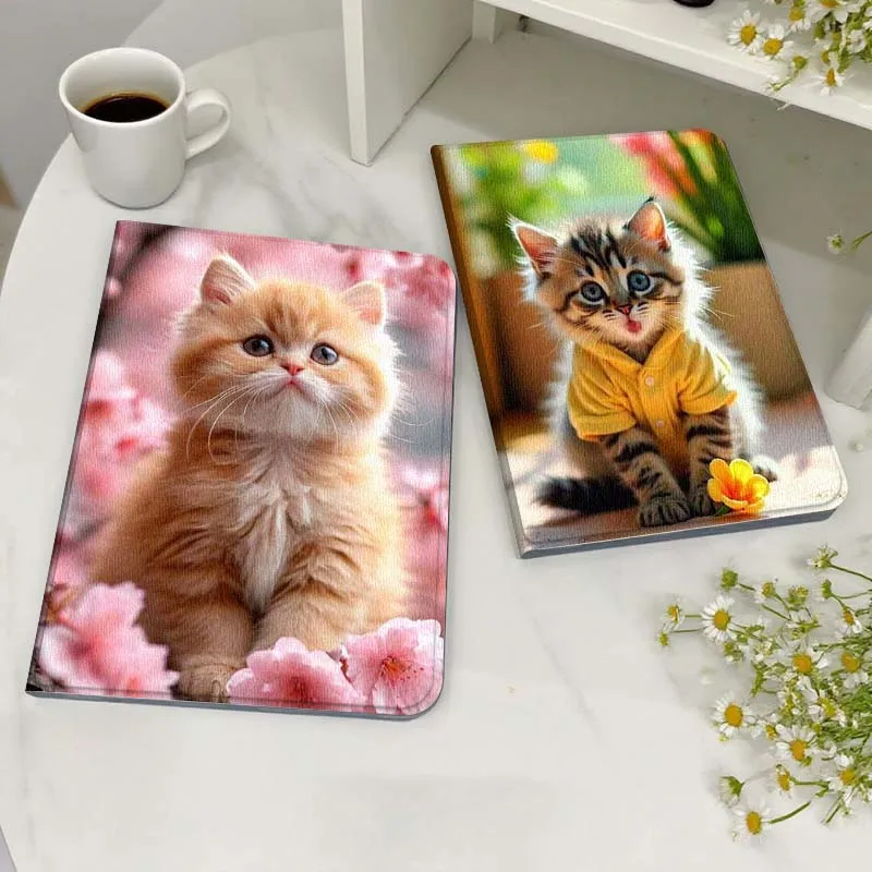 

Чехол для планшета с рисунком кота и бабочки для Xiaoxin Lenovo Tab Pad K11 K10 M10 P11 3rd Plus Pro Legion Y700 Y900 Gen4 2, подарок