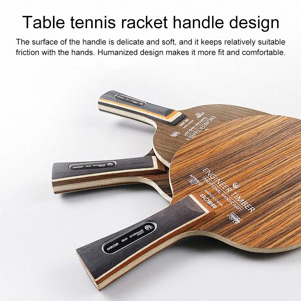 

Speed Super Hard Ping Pong Paddle Pen-hold Shakehand Ping-pong Ball Racket Table Tennis Bat For Quick Attack Offensive Players
