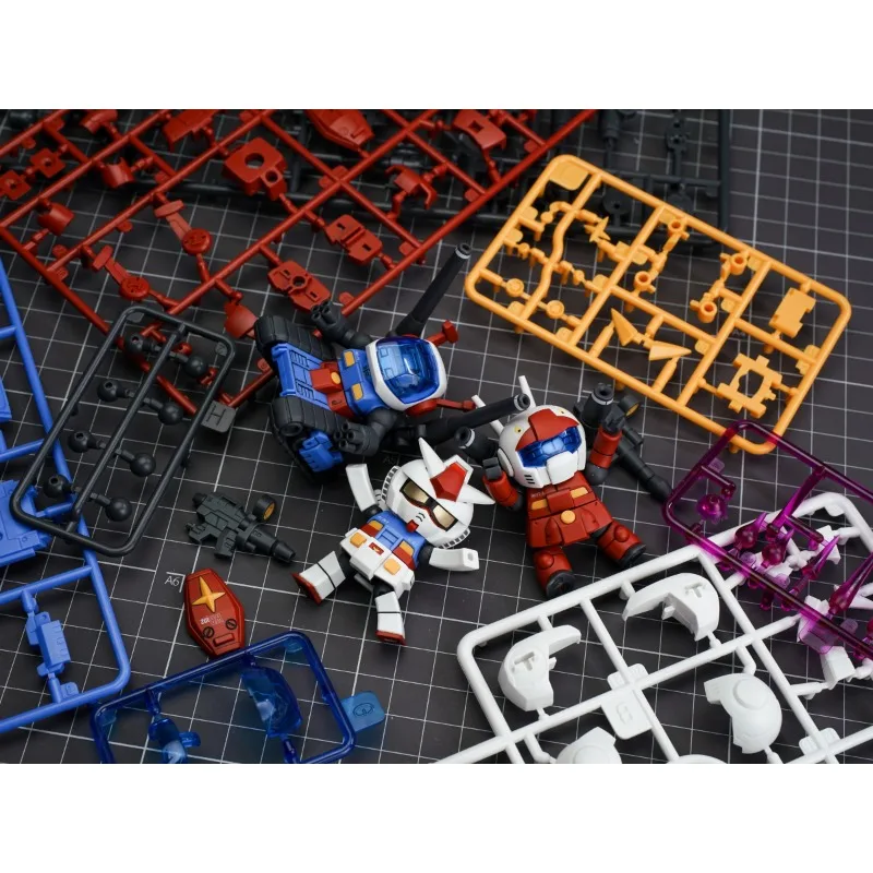 404 Model Play Desktop V Battle Q Edition RX-78 GM GUNTANK Set