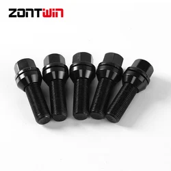 16/20Pieces Wheel B12.9 Grade Forged Bolts Nuts Screw for Benz Audi Porsche VW Golf 5/6/7 CC A4 A5 A6 M14*1.5 15*1.25 12*1.5