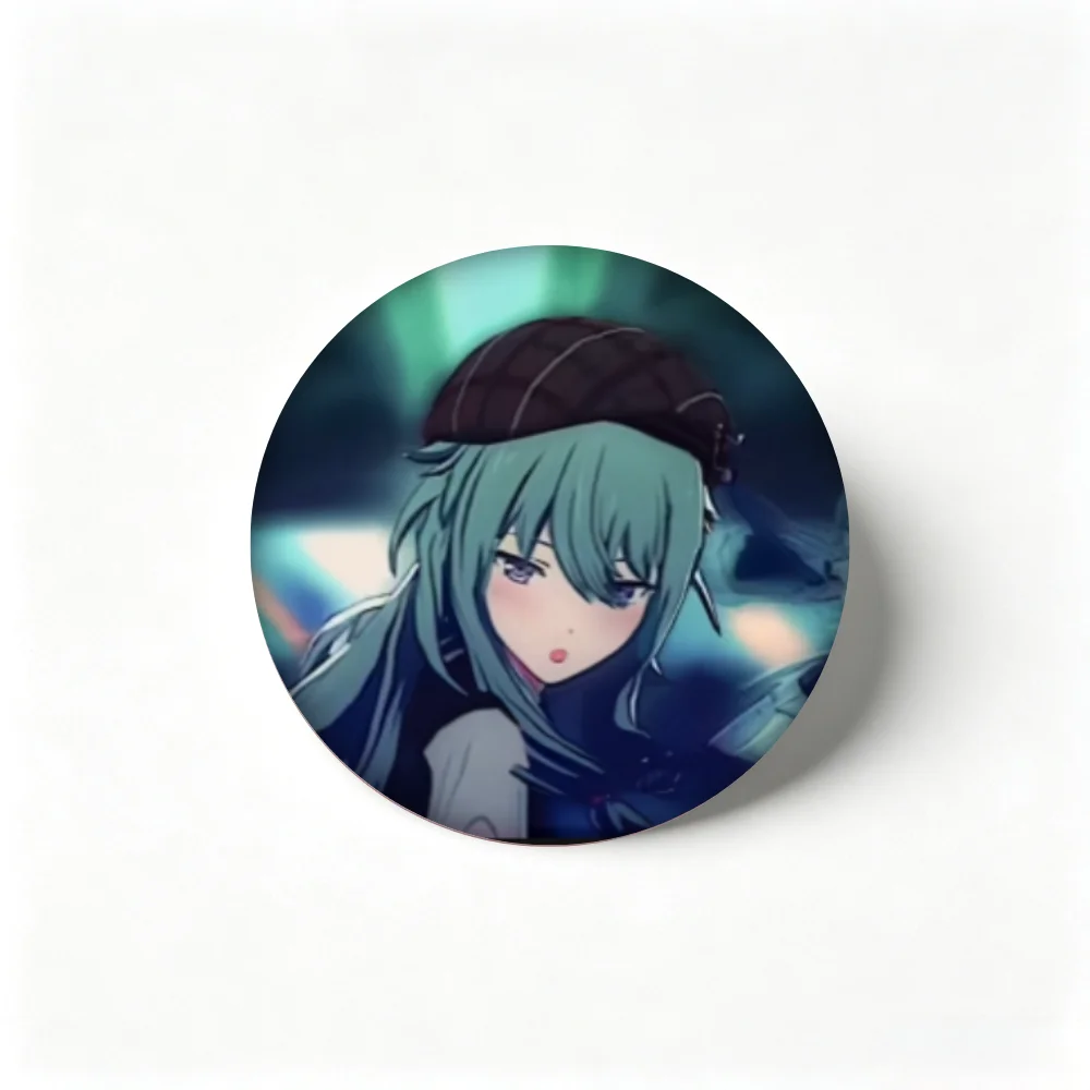 Brooch Project SEKAI Kusanagi Nene Pins, Anime Badge Lapel Pin for Backpack Clothes Decor Gift