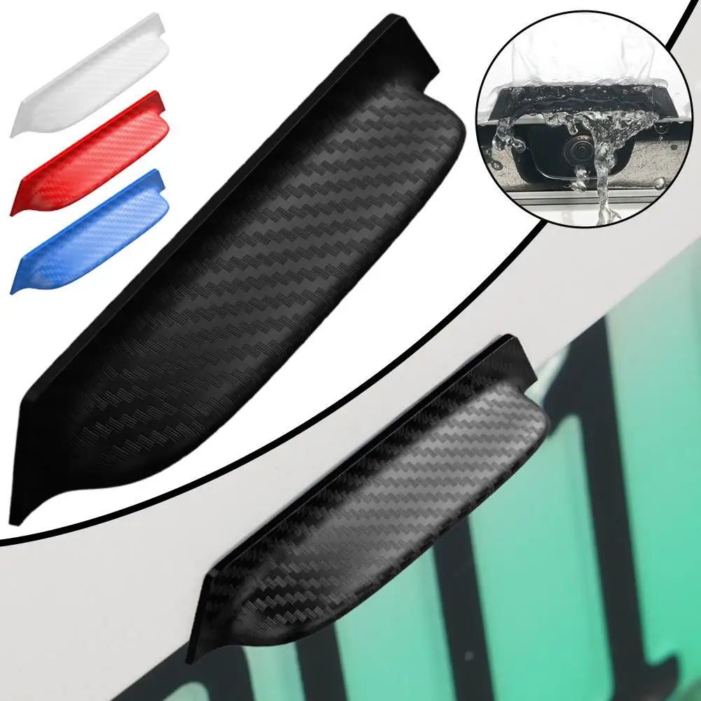 Car Reversing Rear Camera Rain Cover Auto Safety Rv Rain-proof Truck Supplies Parts Car Reverse Camera Cover Outdoor Abs U4f5