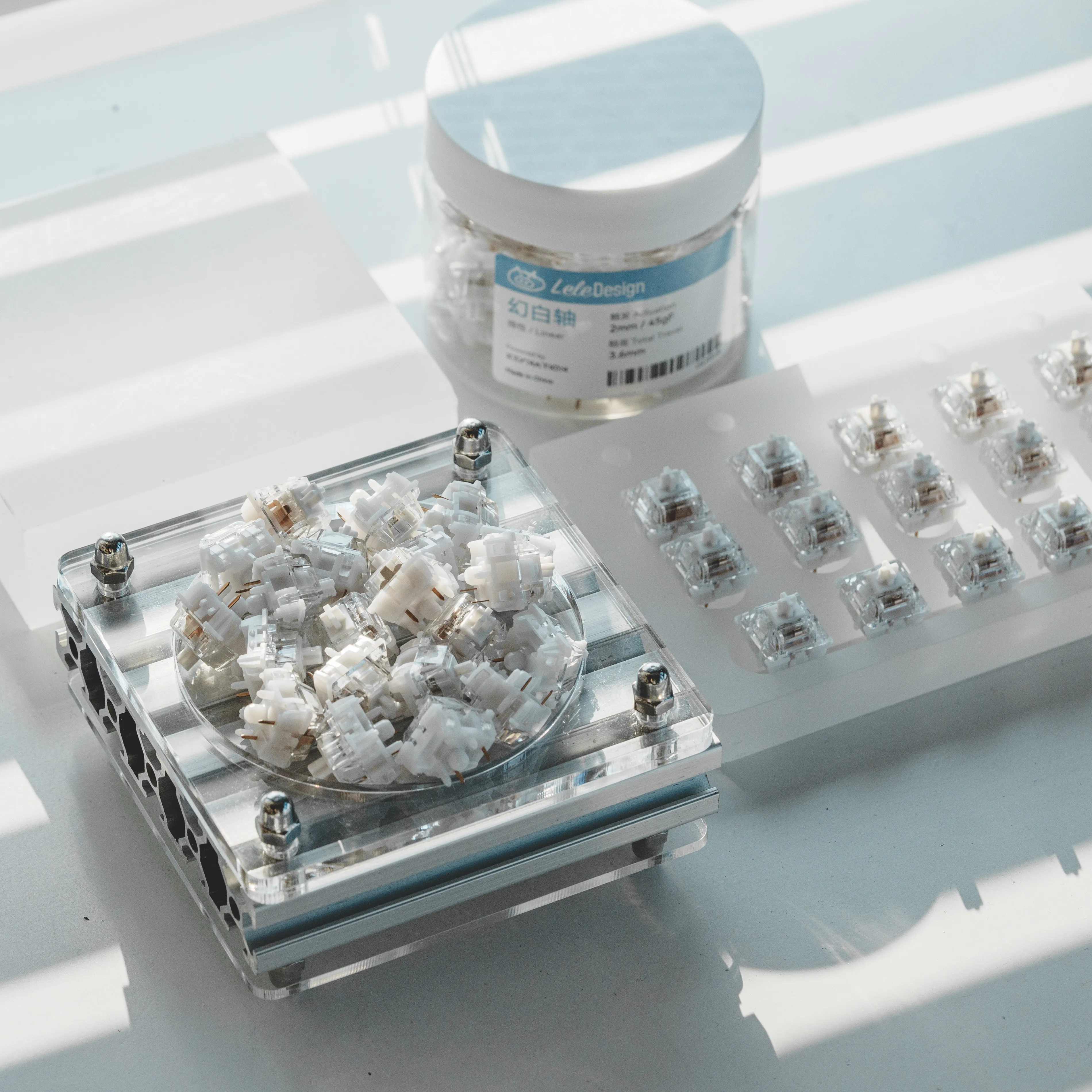 Interruttori Phantasmal White - Keyboard Switch Lubed Linear 45G recensione e prezzo
