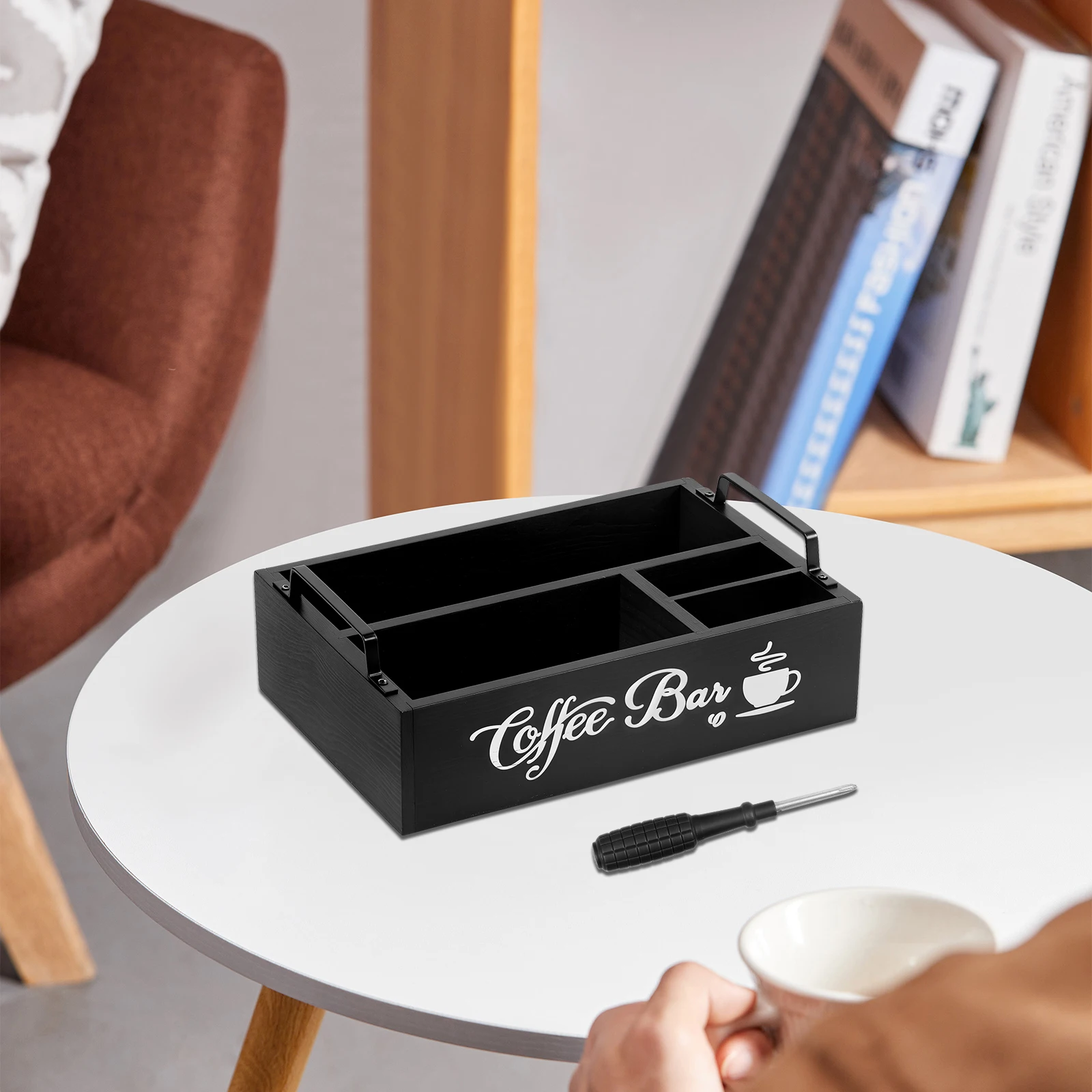Wooden Coffee Rack Portable De - Coffee Tea Beans 리뷰 및 가격