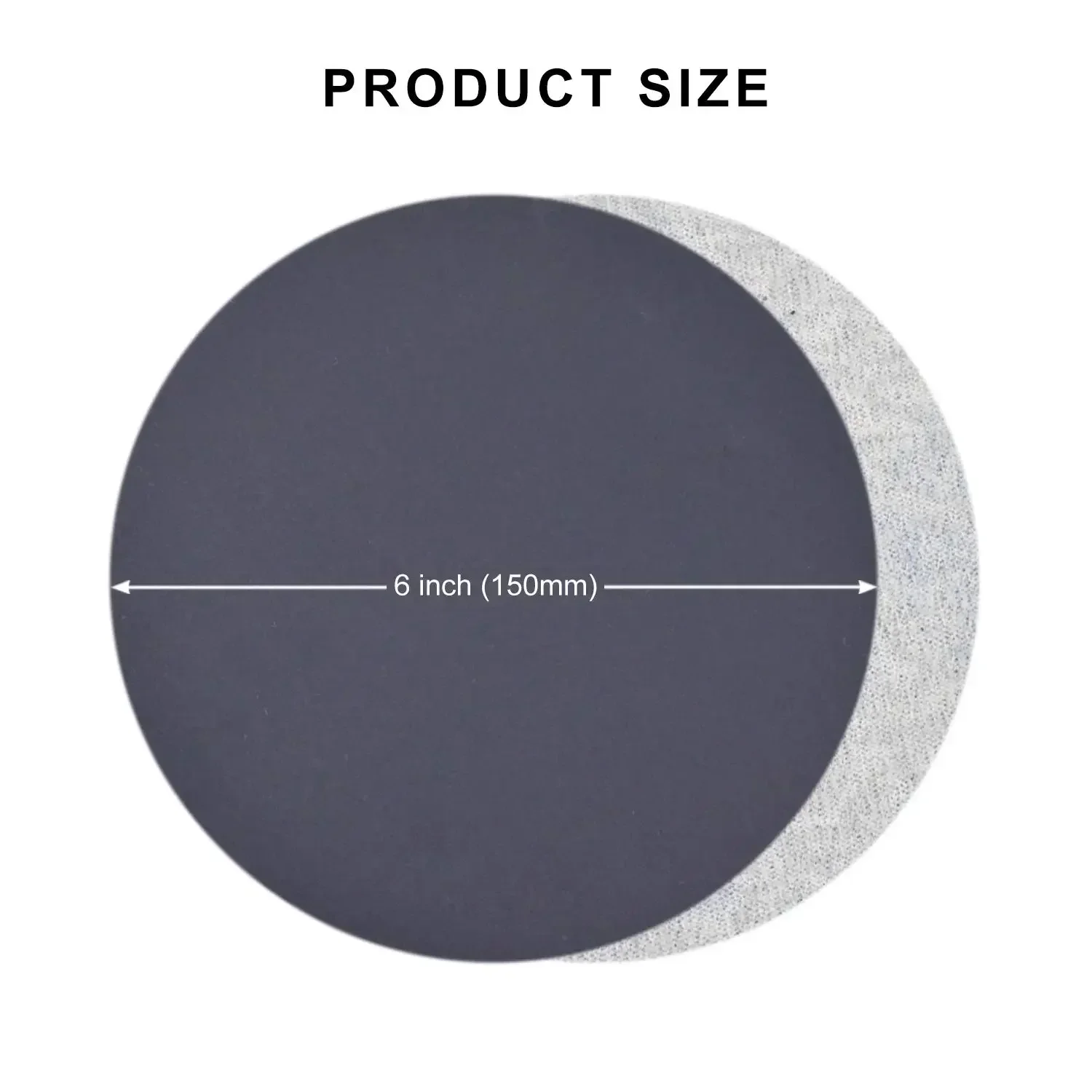 

50Pcs Waterproof Sanding Discs 5/6 Inch Hook And Loop Sandpaper Assorted Grit 320-10000 for Wet/Dry Polishing Sanding Gring