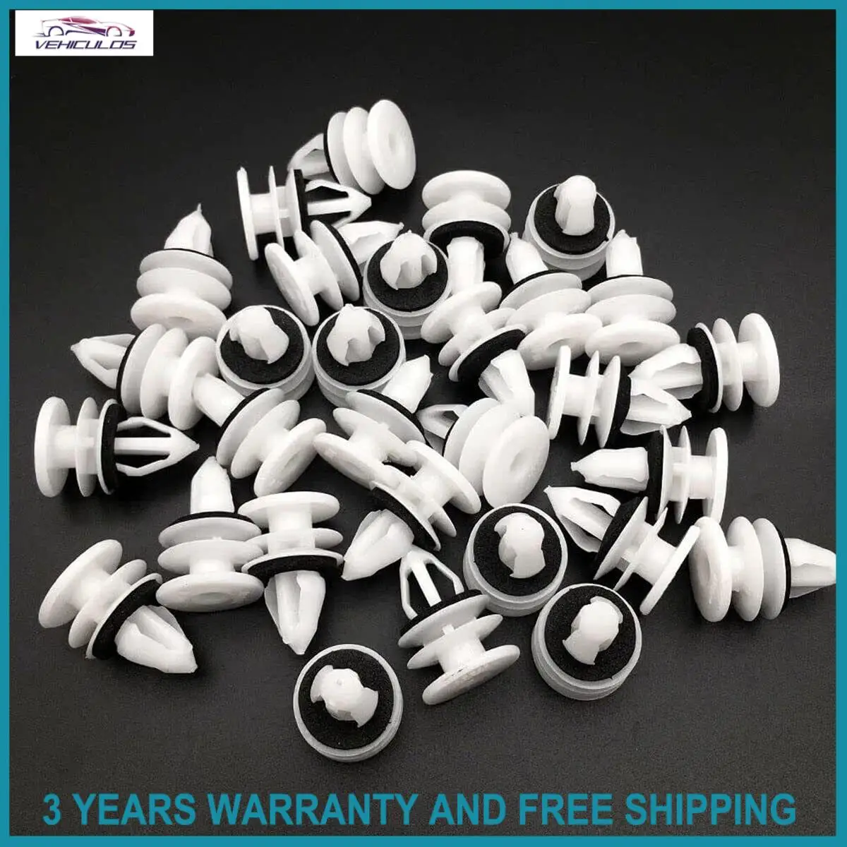 30Pcs For Hummer H2 2003-Up Door Panel Clip W/ Sealer Trim Retainer 11519031