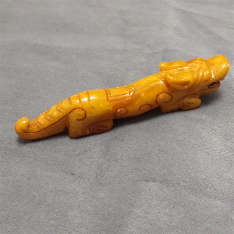 

Natural Stone Vintage Craft Xiu Jade Carving Auspicious Beast Tiger Zodiac Round Plate Orn Talisman Vintage Jade Pendant Natural