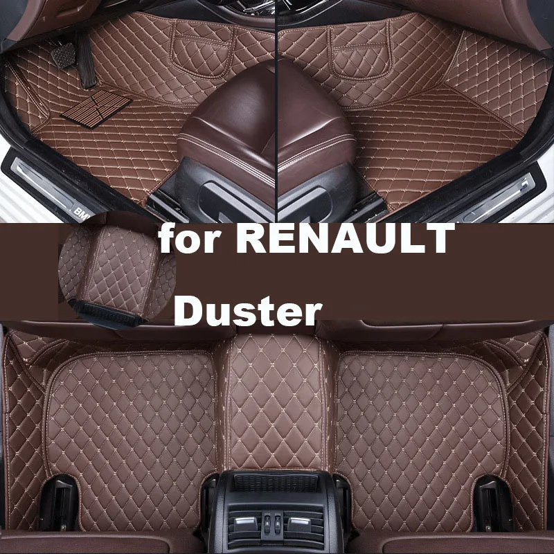 Autohome Car Floor Mats For RENAULT Duster 2013-2019 Year Upgraded Version Foot Coche Accessories Carpetscustomized