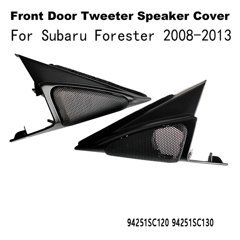 For Subaru Forester 2008-2013 Front Door Tweeter Speaker Cover Door Horn Cover