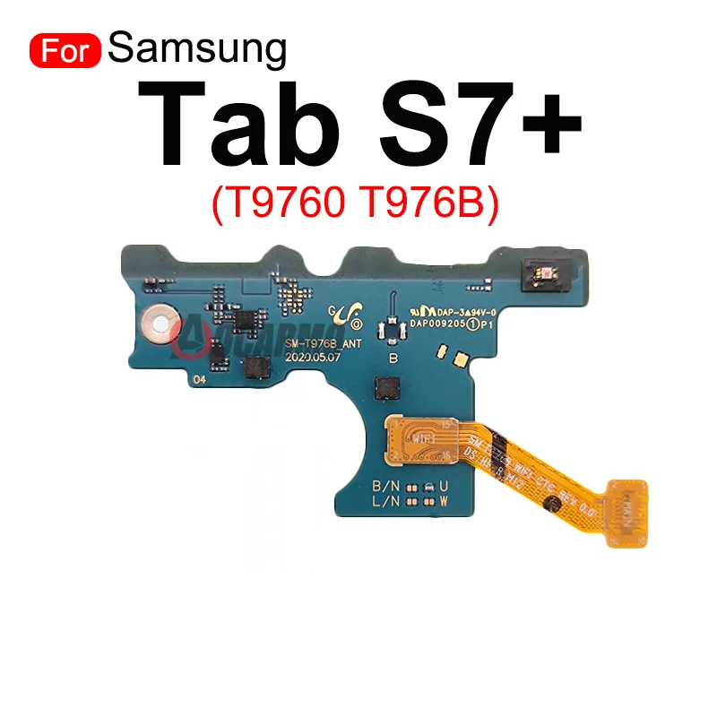 For Samsung Galaxy Tab S7 FE S7+ T970 T976 T730 T735 T736B T870 T875 T878 Tab S6 T860 T865 Wifi Small Board  Flex Cable Repair