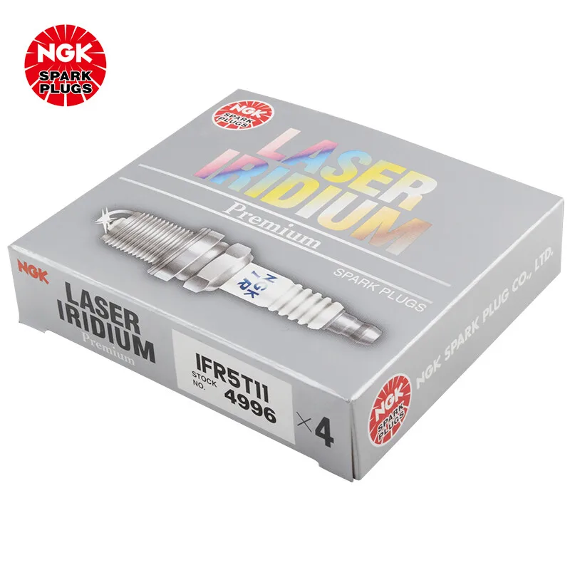 NGK Iridium Platinum Spark Plug IFR5T11 4996 is suitable for G6 speed sharp RAV4 Vios Camry（4PCS)