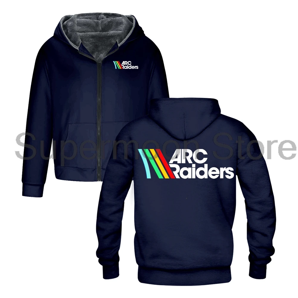 ARC Raiders Logo Zipper Hoodies 2025 New Game Merch Long Sleeve Streetwear Women Men Jacket Parkas Unisex Winter Coat