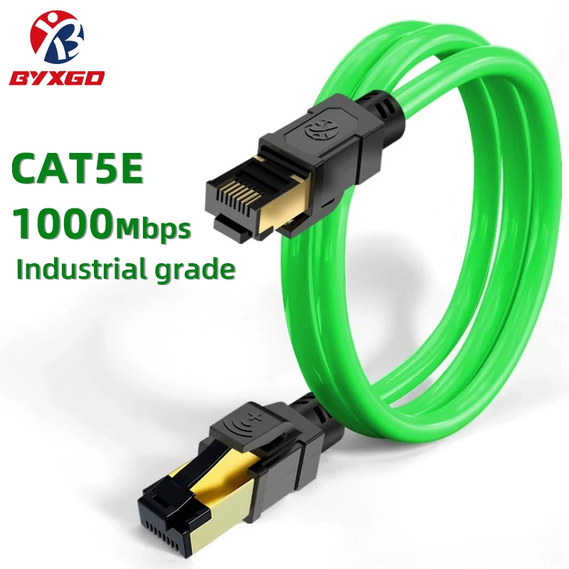 

RJ45 Industrial Ethernet Cable CAT5E For PROFINET/Siemens Double shielding Brass LAN Cable Ethernet PVC Material Network cable