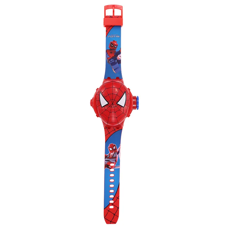 2026 New 3D Projection Spiderman Children Watches for Kids Frozen Elsa Girls Digital Clock School Student Gift relogio infantil view 5