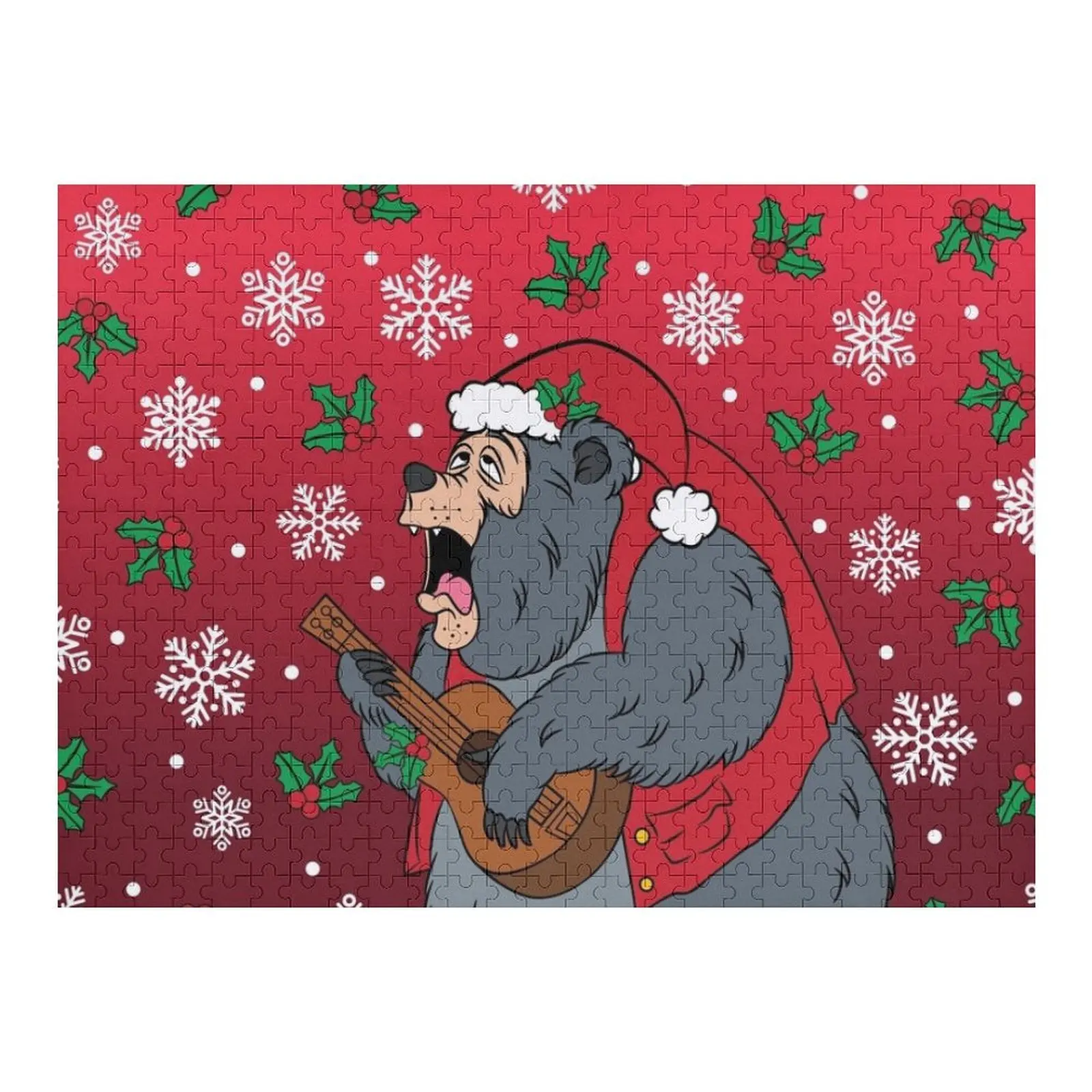 

Santa Big Al Jigsaw Puzzle With Photo Wooden Boxes Name Wooden Toy Customizeds For Kids Puzzle