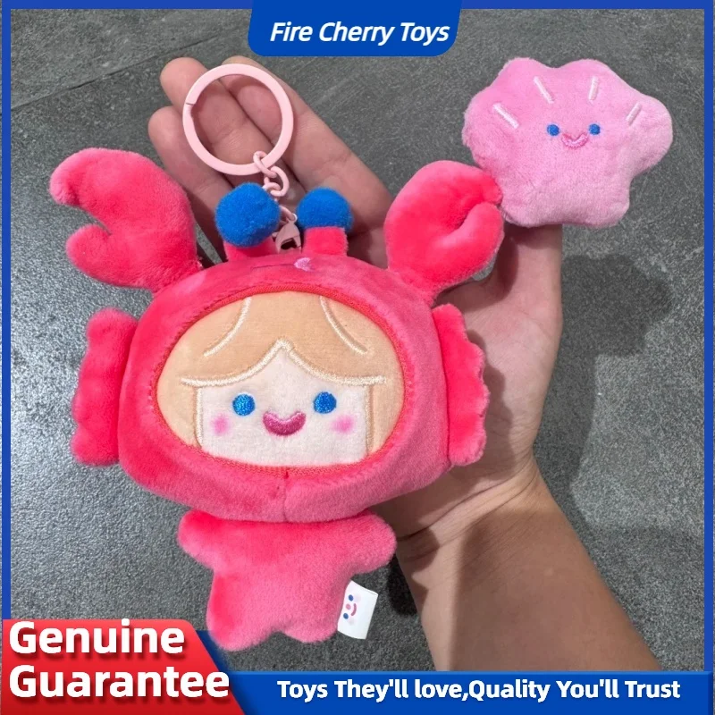 Original Happy Fluffy CELL Rico Series กล่องตาบอดไวนิล Face Plush ตุ๊กตาจี้ Mystery กล่องน่ารักกระเป๋าตกแต่งน่ารักของขวัญวันเกิด