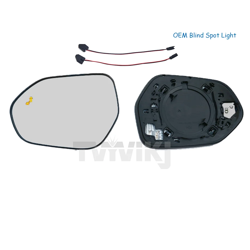 1 pair Side Rearview Mirror Blue Glass with LED indicator BSA For Toyota Corolla 2019-2024 Wide angle view anti glare car mirror