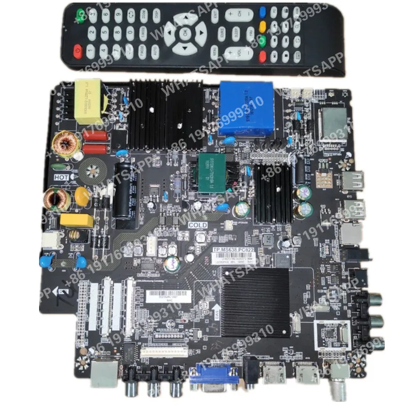 tpms638pc822-carte-mere-tv-wifi-reseau-4k-double-cœur-compatible-avec-divers-ecrans-4k-fonctionnant-bien