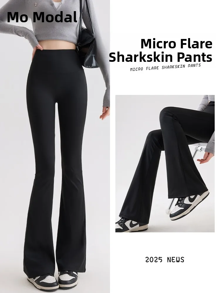 مشروط عالية الخصر جلد arkskin اليوغا السراويل النسائية ربيع الخريف جديد Sle Bla عالية مرونة بعقب رفع السراويل الطويلة تأثير التخسيس