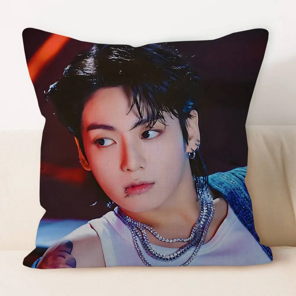 J-JUNGKOOK غطاء الوسادة 30x50 البوليستر وسائد أريكة وسائد رمي الزخرفية ديكور المنزل غطاء وسادة #6