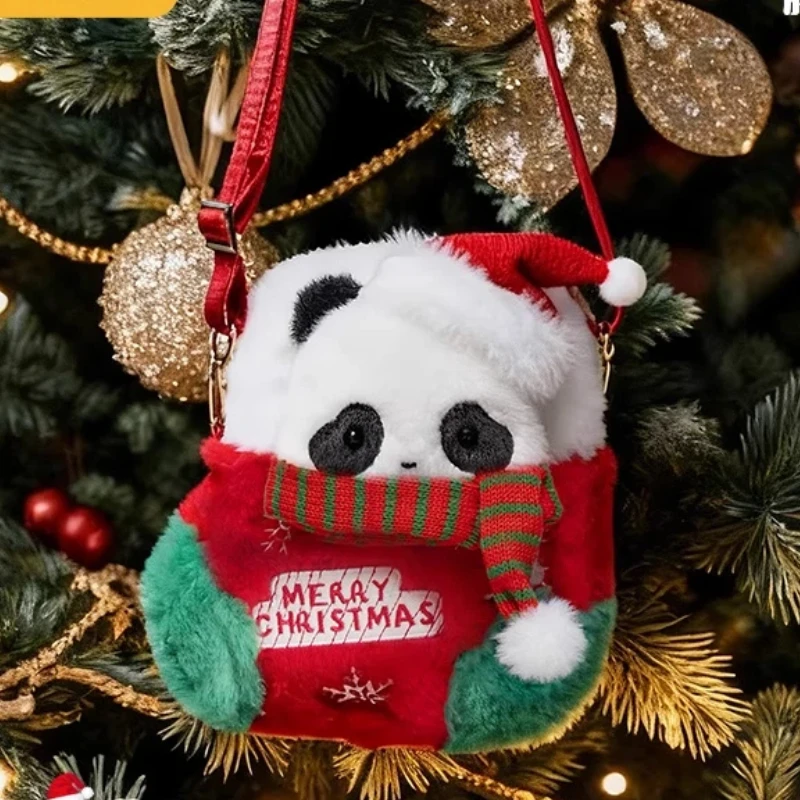 

Новые рождественские товары, маленькая плюшевая сумка через плечо, сумка на одно плечо, рюкзак, модные коллекционные предметы, подарок на праздник, день рождения