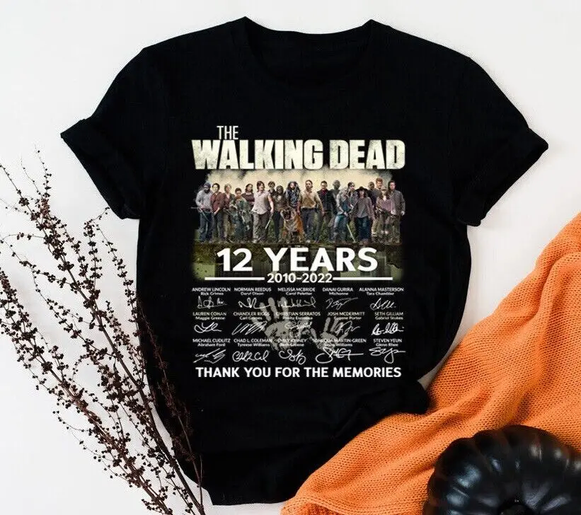 The Walking Dead 12 Years Anniversary In The Wake Of A Zombie Apocalypse T-shirt