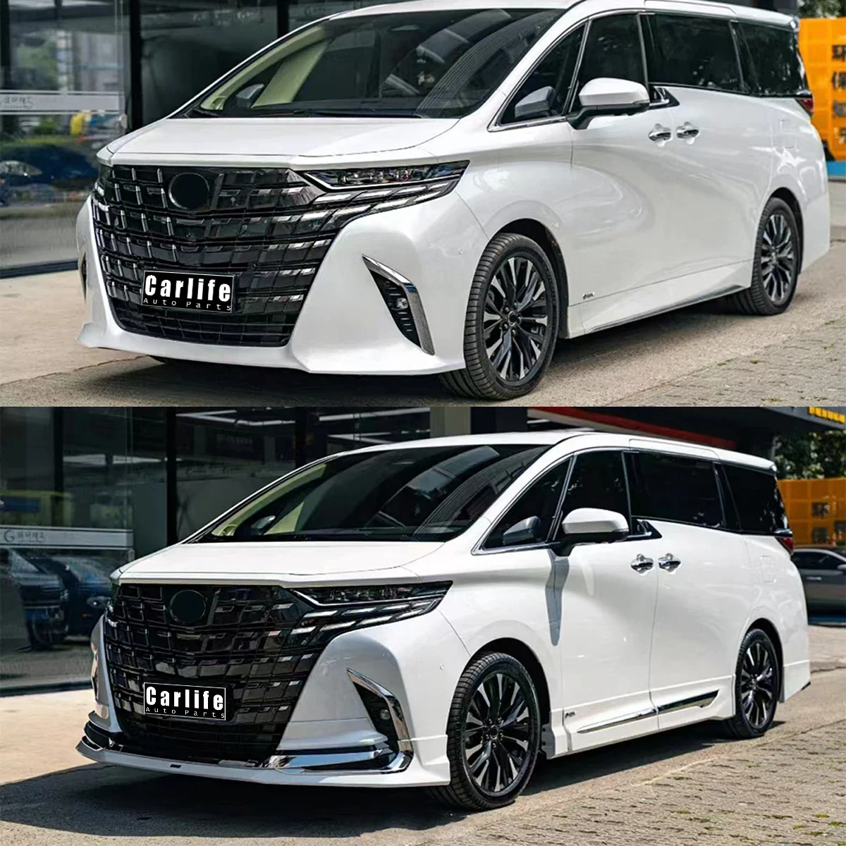 Hot selling bumpers Body kit for Toyota Alphard 40 SERIES 2024 change to modellista.