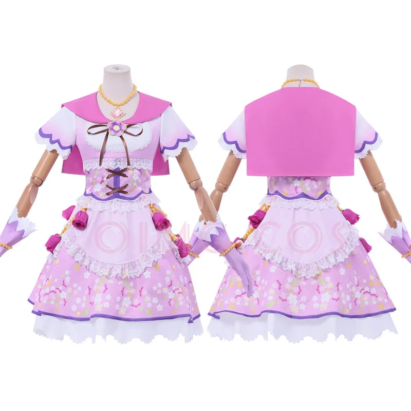 

Aikatsu Hoshimiya Ichigo Cosplay Costume Carnival Uniform Halloween Anime Costumes Women Game