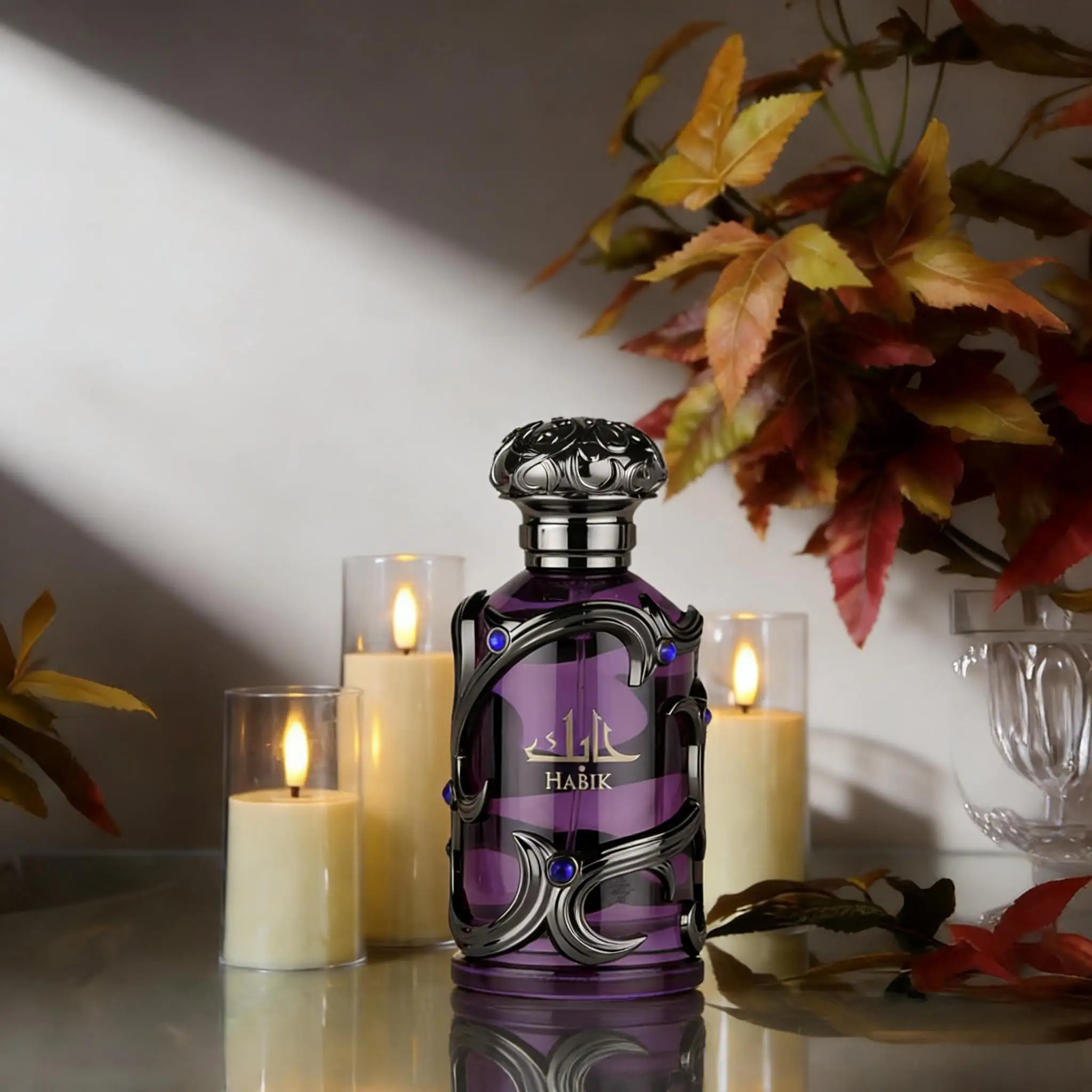 

Habik Eau De Parfum Spray Designed for Men, Featuring a Spicy, Aromatic, Woody, And Musky Scent, Offers a Long-Lasting Fragrance